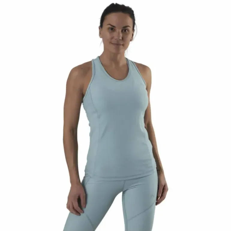 Jana Sl Train V-Neck Top Grey