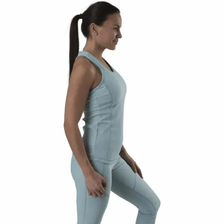 Jana Sl Train V-Neck Top Grey