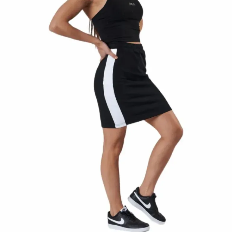 Janey Tight Short Skirt White