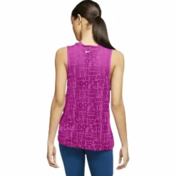JDI Burnout Tank Pink/White