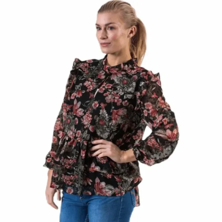 Joan Ls Top Black