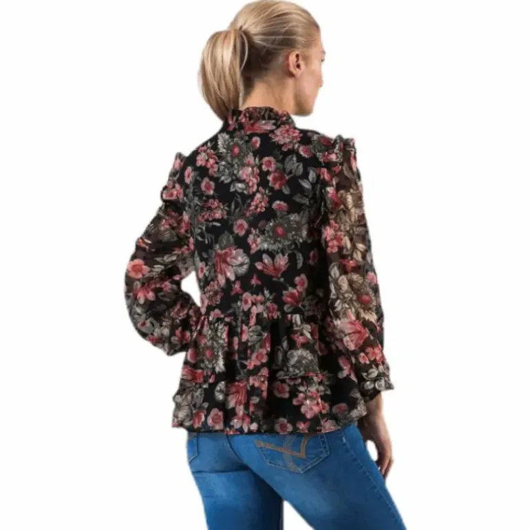 Joan Ls Top Black