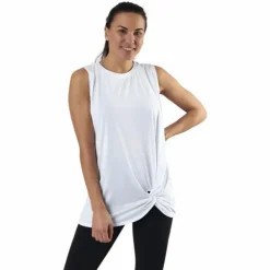 Jolie Knot Singlet White