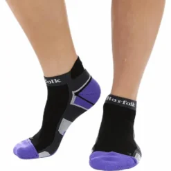 Joyner low-Cut Running socks Purple/Black