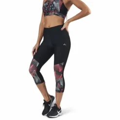 Judie Aop 3/4 Training Tights Black