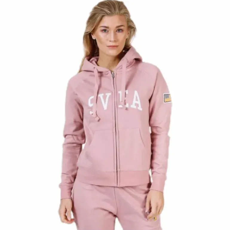 Judit Zip Hood Pink