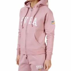 Judit Zip Hood Pink
