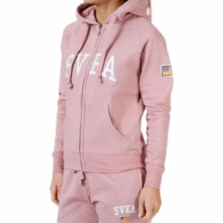 Judit Zip Hood Pink