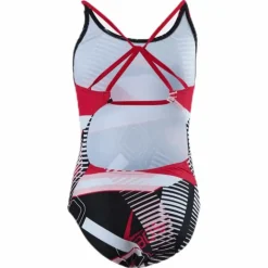 Junglespeak Allover Tieback Black/Red