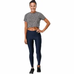 Just Do It Crop Top SS Patterned