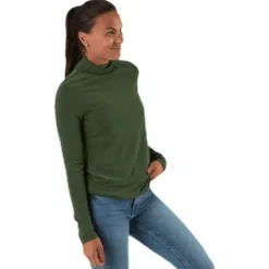 Kamala Ls Rollneck Top Black