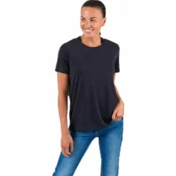 Kamala Ss O-Neck Tee Black