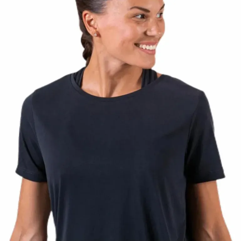Kamala Ss O-Neck Tee Black