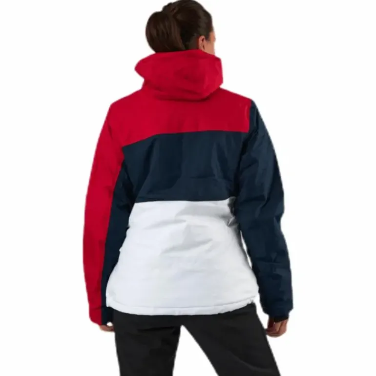 Kamille Ski Jacket W-PRO 10000 Blue/White/Red