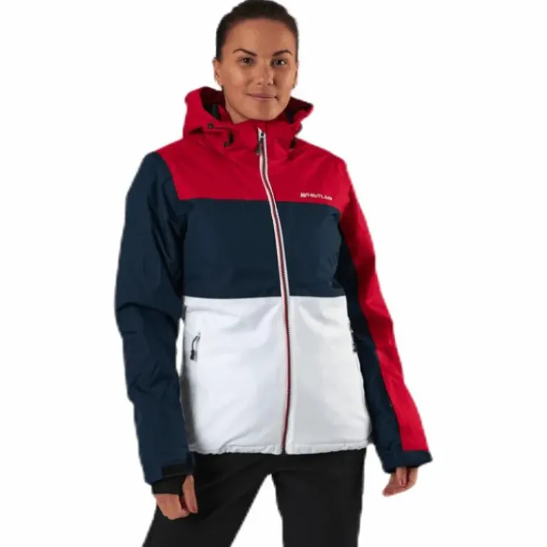 Kamille Ski Jacket W-PRO 10000 Blue/White/Red