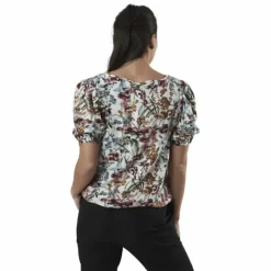 Karma Life 2/4 Aop Top Wvn White
