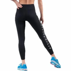Katakana Crop Tight Black
