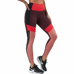 Kay Blocked Tights Pink