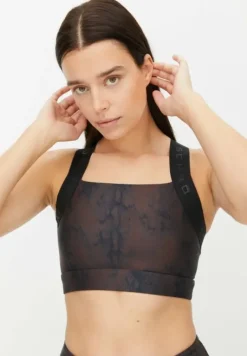 Kay Printed Sportsbra Brown Snake