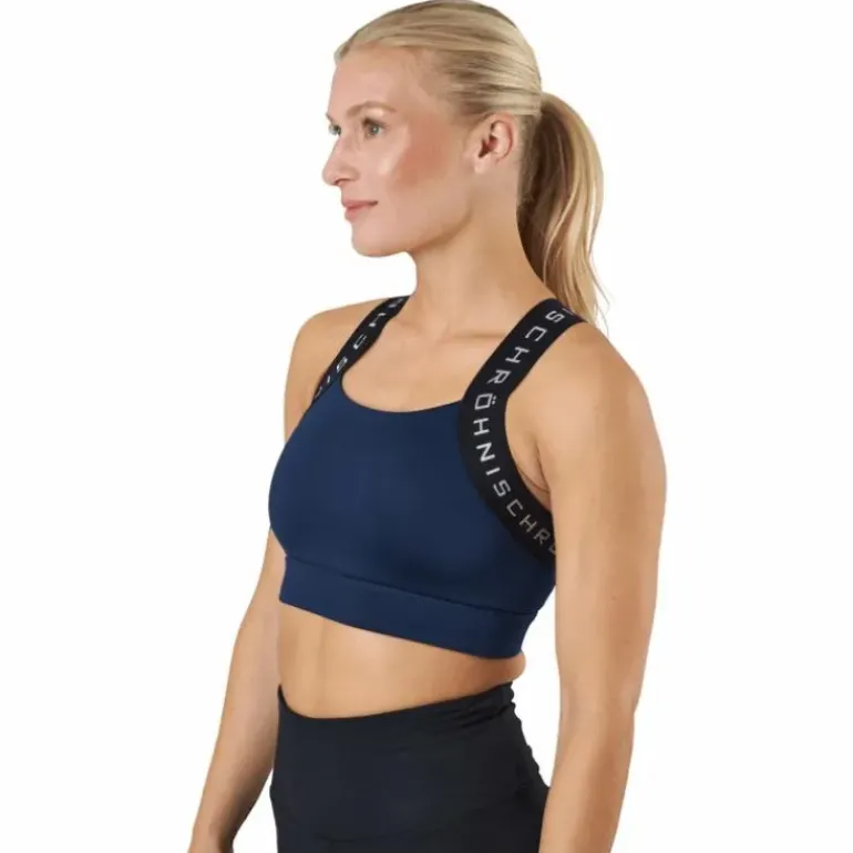 Kay Sports Bra Black Iris