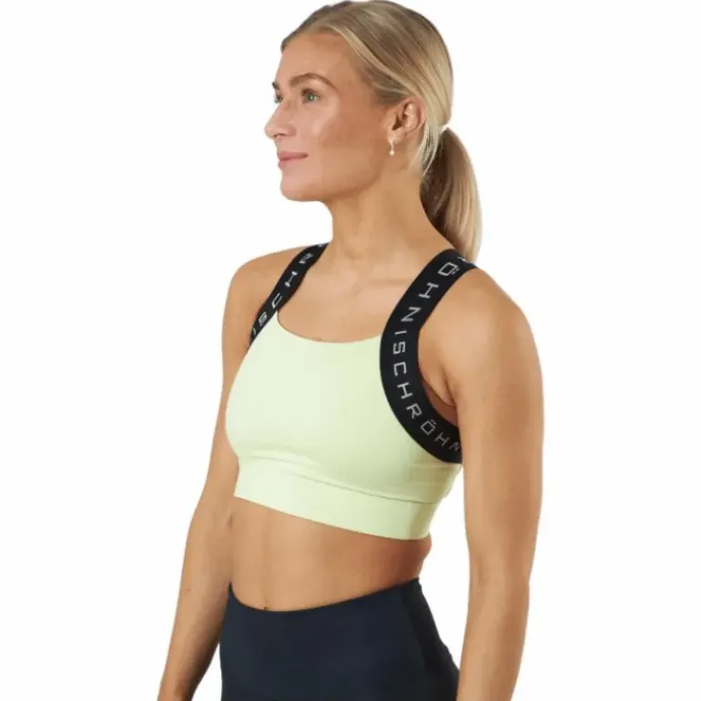 Kay Sports Bra Pale Lime Yellow