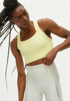 Kay Sports Bra Yellow Iris
