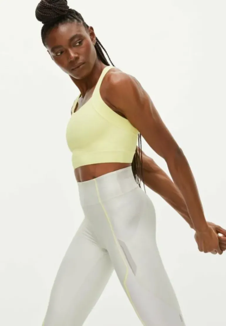 Kay Sports Bra Yellow Iris