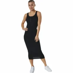 Kitte Tank Midi Dress Black