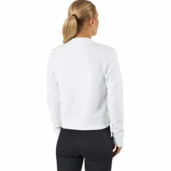 Knit Golf Bomber Jacket White