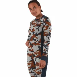 Kongle Long Sleeve Shirt Patterned/Brown