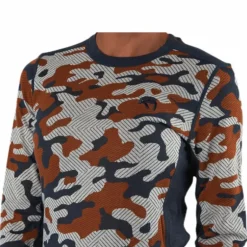 Kongle Long Sleeve Shirt Patterned/Brown