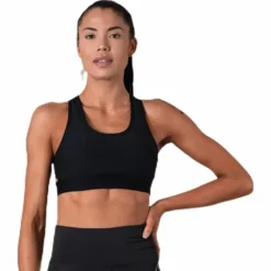 Koray Rib Bra Black