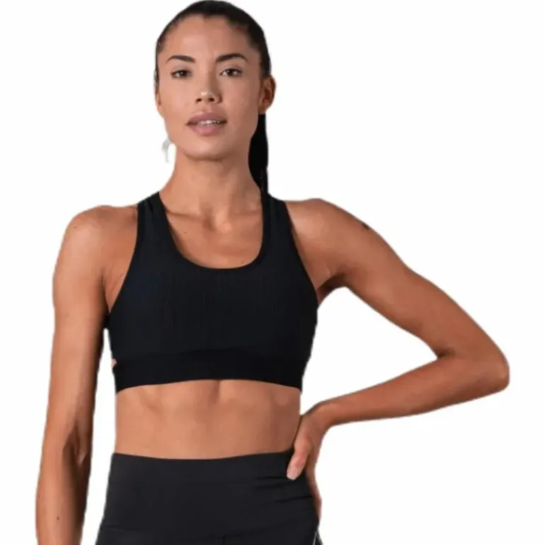 Koray Rib Bra Black