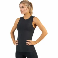Koray Rib Tank Black