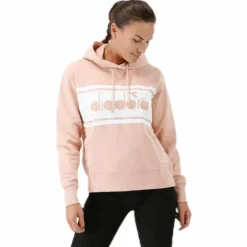 L. Hoodie Spectra Pink/Beige