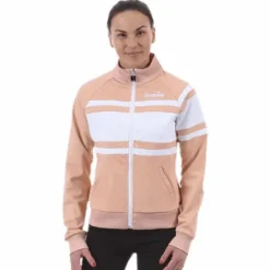 L. Jacket 80'S Pink/White
