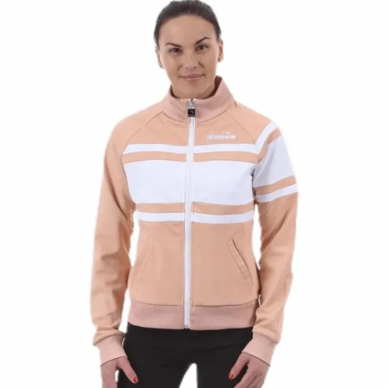 L. Jacket 80'S Pink/White