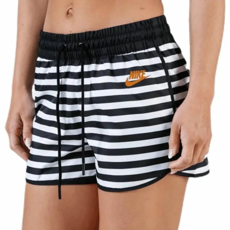 LA Woven Short White/Black