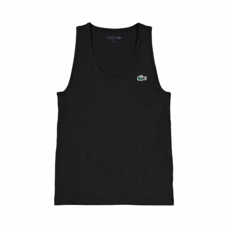 Lacoste Tank Tops Black