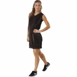 Lady Dress, Auth Sparkle Exar Brown/Black