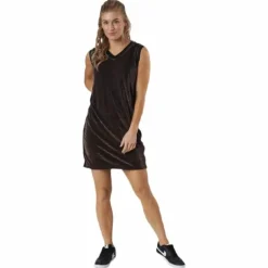 Lady Dress, Auth Sparkle Exar Brown/Black