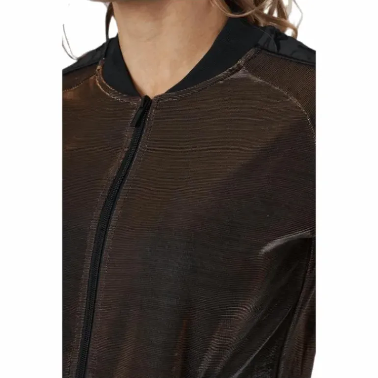 Lady Tr.Jacket, Auth Ecot Brown/Black