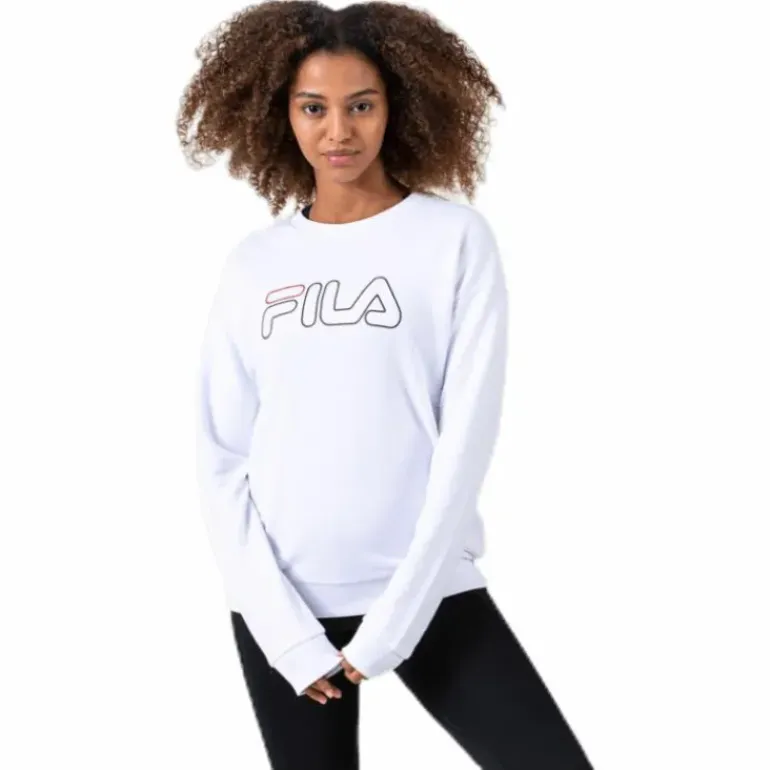 Lara Crew Sweat White