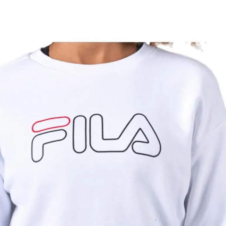Lara Crew Sweat White
