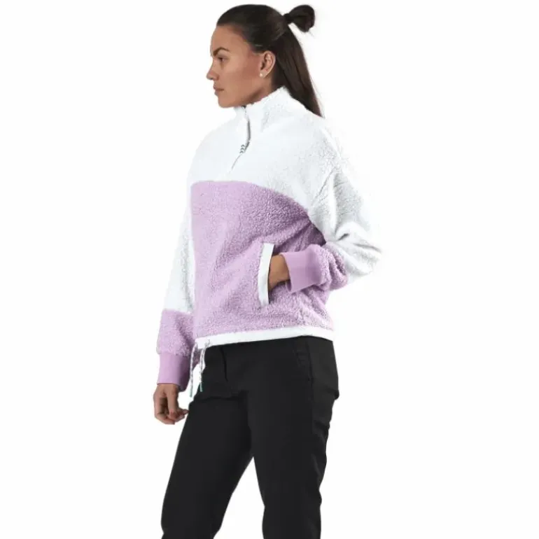 Larosa H/Z Sherpa Fleece Pink/White