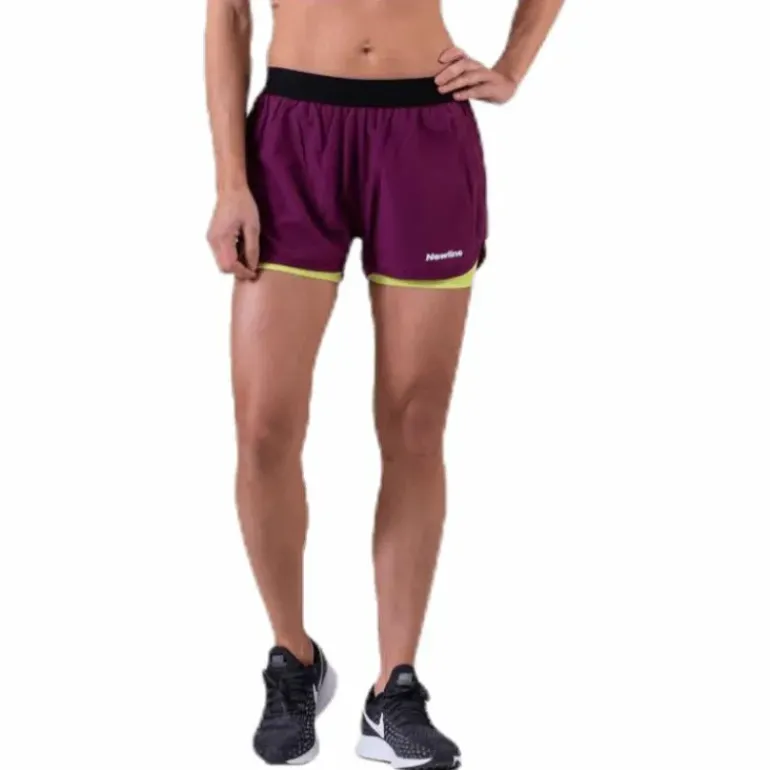 2-Lay Shorts Purple/Green