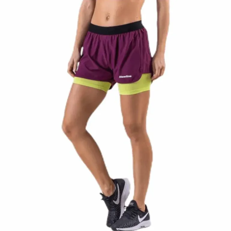 2-Lay Shorts Purple/Green