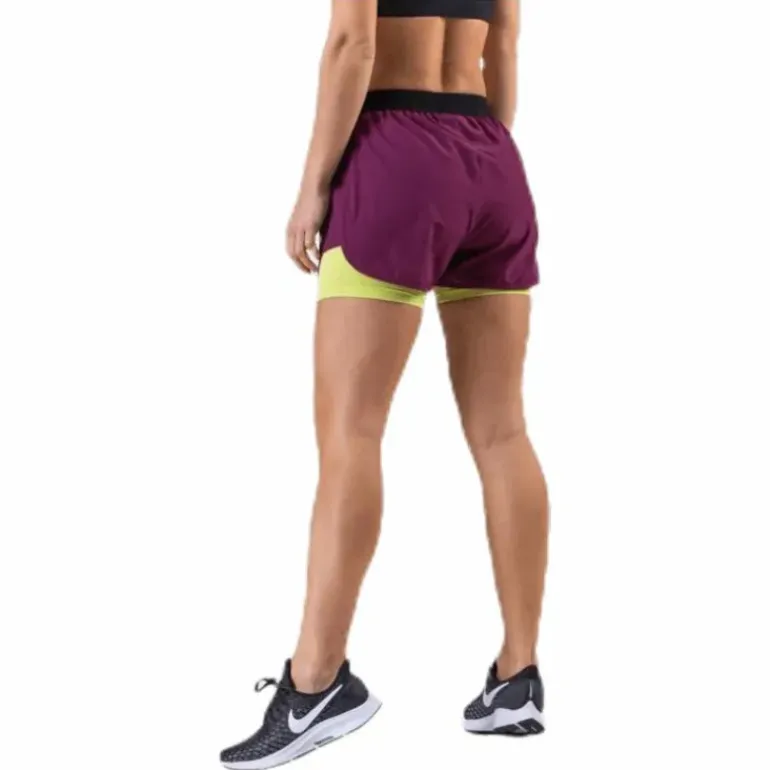 2-Lay Shorts Purple/Green