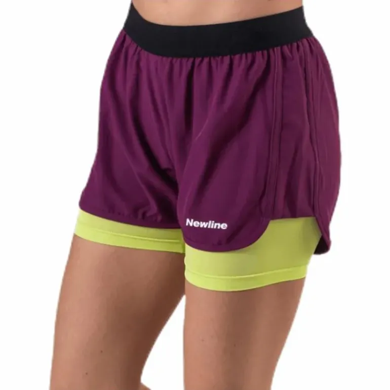 2-Lay Shorts Purple/Green