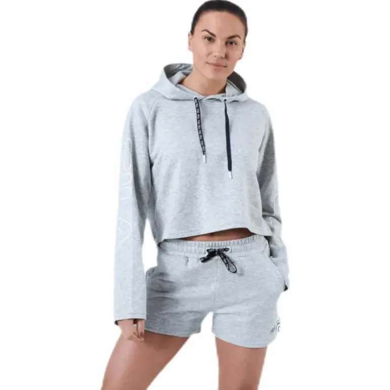 Leanna Cropped Hoody Grey